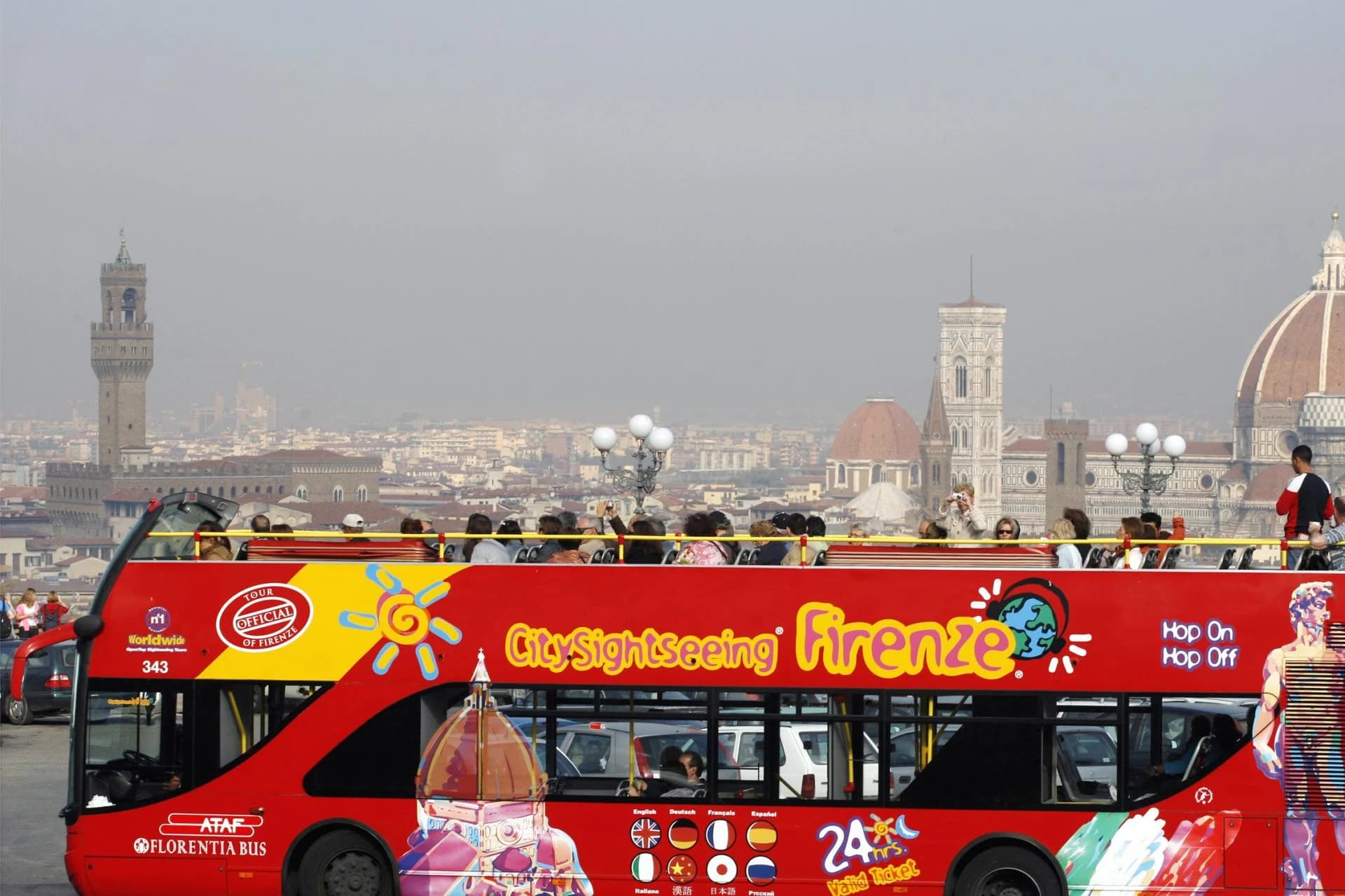 Accademia Gallery + City Sightseeing Firenze