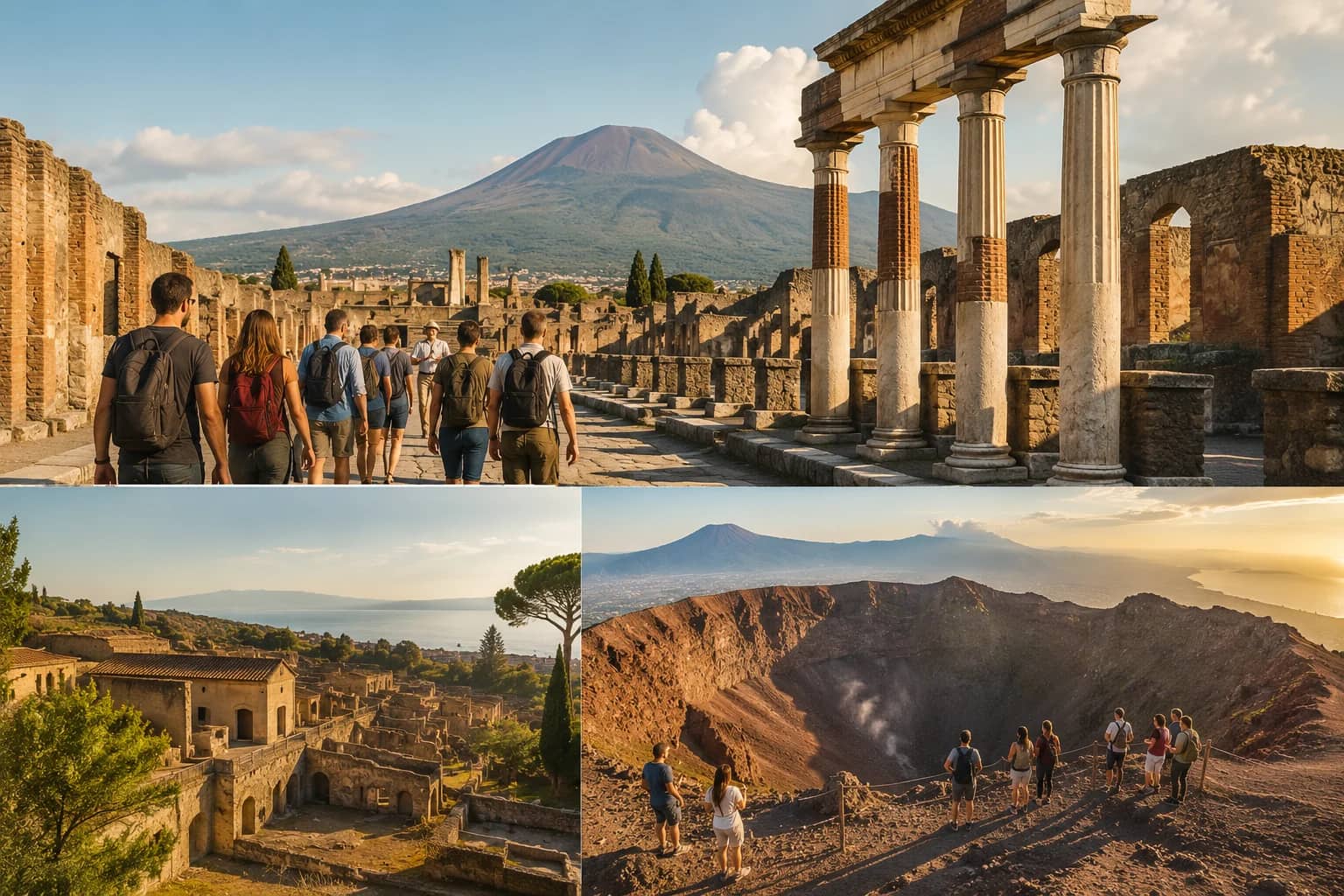POMPEI E VESUVIO CON PRANZO E DEGUSTAZIONE DI VINI