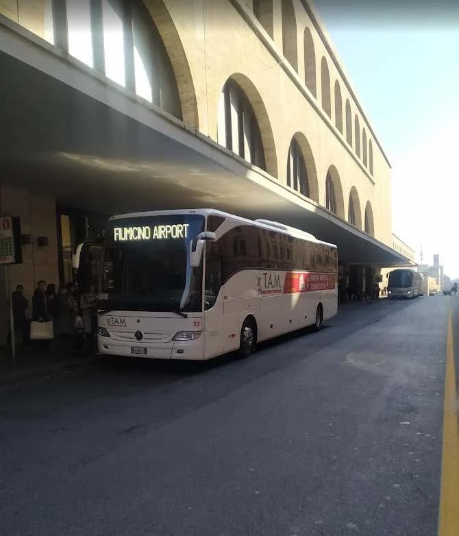 Roma: Bus Navetta Solo Andata da/per Roma Termini all'Aeroporto di Fiumicino
