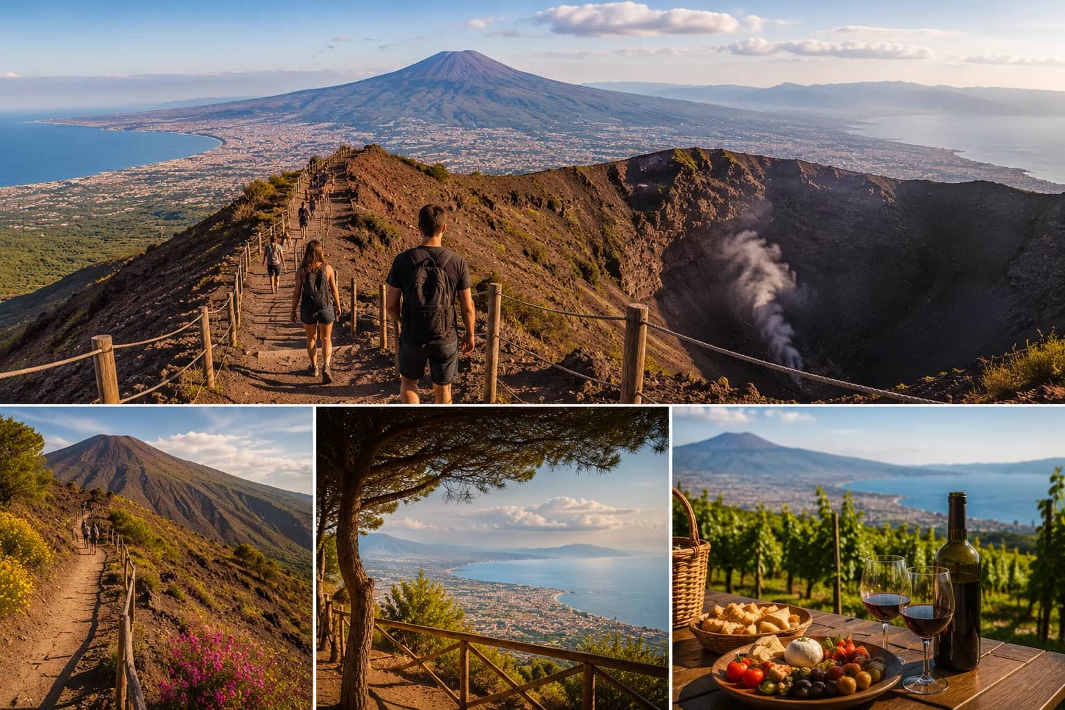 VESUVIO CON DEGUSTAZIONE DI VINI